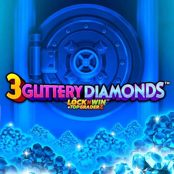 Try 3 Glittery Diamonds slot by PearFiction Studios on crownsgreen.com – logo image