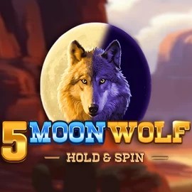 Logo of 5 Moon Wolf from Apparat Gaming at Crown Green Casino