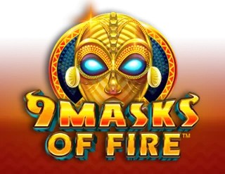 9 Masks of Fire logo by Gameburger Studios at Crown Green Casino9 Masks of Fire