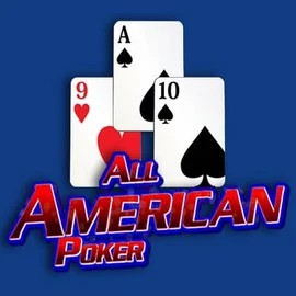All American Poker by RTG (Reel Time Gaming), showcased at crownsgreen.com – game logo