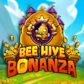 Bee Hive Bonanza slot logo by NetEnt at Crown Green CasinoBee Hive Bonanza