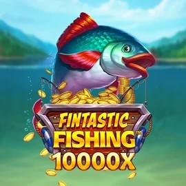 Fintastic Fishing slot logo by Foxium at Crown Green CasinoFintastic Fishing