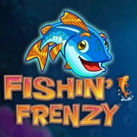 Logo of Fishin Frenzy from Blueprint Gaming at Crown Green Casino
