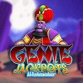 Genie Jackpots Wishmaker slot logo by Blueprint Gaming at Crown Green CasinoGenie Jackpots Wishmaker