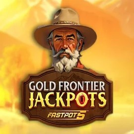 Gold Frontier Jackpots FastPot5 logo by Yggdrasil Crown Green Casino