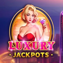 Jackpots logo of Luxury Jackpots from Triple Cherry at Crown Green Casino