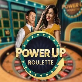 PowerUP Roulette slot icon by Pragmatic Play, available at Crown Green Casino
