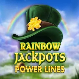 Rainbow Jackpots Power Lines game by Red Tiger Gaming – logo hosted on Crown Green Casino